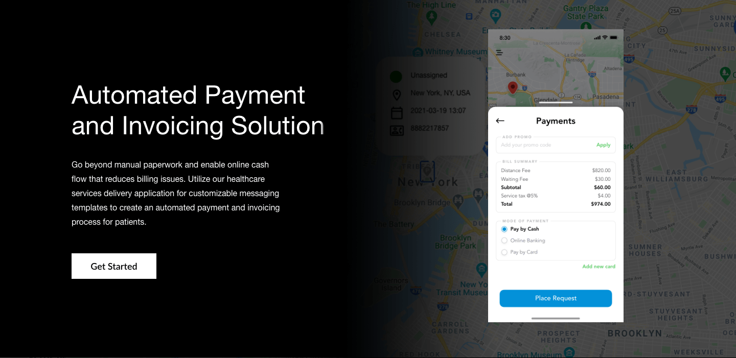 Healthcare Service Scheduling Software - Utilize our healthcare services delivery application for customizable messaging templates to create an automated payment and invoicing process for patients.