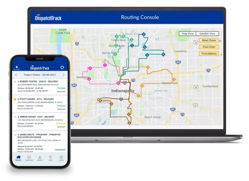 Delivery Management Software - dispatch Track