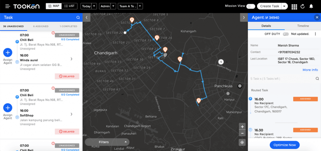 Delivery Management Software - Tookan